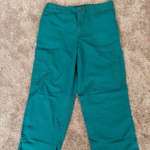 Carhartt Teal Elastic Waist Pants
